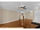Spacious living room with hardwood floors and ceiling fan at 526 Orange Dr # 37, Altamonte Springs, FL 32701