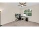 Home office with a desk, two monitors, and great lighting at 936 Jetway Street, Orange City, FL 32763