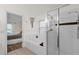 Bathroom with a shower, bathtub and view into bedroom at 1037 Balmoral Dr, Davenport, FL 33896