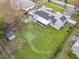 Aerial view showing house, large backyard, and shed at 1113 Matterhorn Street, Deltona, FL 32725