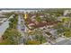 Aerial view showcasing the property's location near the lake at 1158 Calle Del Norte # D, Casselberry, FL 32707