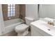 Clean bathroom featuring a shower/tub combo and updated vanity at 1158 Calle Del Norte # D, Casselberry, FL 32707