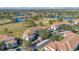 Aerial view of community, highlighting location and landscape at 13839 Fairway Island Dr # 1122, Orlando, FL 32837