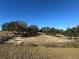 Large pasture with mature trees and wooden fencing at 17901 Coralwood Ln, Groveland, FL 34736