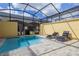 Relaxing pool and patio area with lounge chairs at 2182 Fleming Mist Pl, Kissimmee, FL 34747