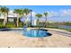 Relaxing community pool with accessible lift at 2952 Protagonist St, Kissimmee, FL 34746