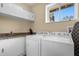 Laundry room with washer, dryer, sink, and cabinets at 3224 Brasilia Ave # 3224, Kissimmee, FL 34747