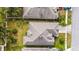 Aerial view of house and backyard at 337 Fern Lake Dr, Orlando, FL 32825