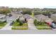 Aerial view of house and neighborhood at 337 Fern Lake Dr, Orlando, FL 32825