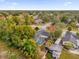 Wide aerial view of property and surrounding neighborhood at 3717 Jericho Dr, Casselberry, FL 32707