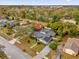 Aerial view showcasing home's curb appeal and neighborhood at 3717 Jericho Dr, Casselberry, FL 32707