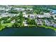 Wide aerial view of property and surrounding neighborhood at 646 Jasmine Rd, Altamonte Springs, FL 32701