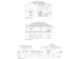 Architectural drawings showing front, rear, and side elevations of a house at 646 Jasmine Rd, Altamonte Springs, FL 32701