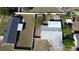 Aerial view showing house and large backyard at 7852 Murcott Cir, Orlando, FL 32835