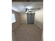 Bedroom with gray barn doors and ceiling fan at 7852 Murcott Cir, Orlando, FL 32835