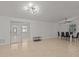 Bright dining area with tile floors and sliding glass doors at 7852 Murcott Cir, Orlando, FL 32835