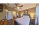 Comfortable bedroom with ensuite bathroom access at 1138 Mariner Cay Dr, Haines City, FL 33844