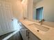 Modern bathroom with double vanity and quartz countertop at 1211 Baltic Dr Dr, Poinciana, FL 34759