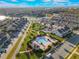 Aerial view of community pool and neighborhood at 13715 Bressler Aly, Windermere, FL 34786