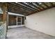 Covered patio with tile floor and pergola at 1603 S Mary St, Eustis, FL 32726