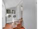 Functional laundry area equipped with a washer and dryer, plus access to additional storage at 2106 Cordova Dr, Sanford, FL 32771