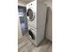 Stackable washer and dryer in laundry room at 2120 Waitman Ave, Leesburg, FL 34748