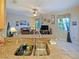 Kitchen sink and granite countertop view at 2446 Leaning Pine Ln, Oviedo, FL 32765