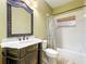 Charming bathroom with unique vanity and shower/tub combo at 2511 Madron Ct, Orlando, FL 32806