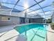 Relaxing screened pool area with home view at 2511 Madron Ct, Orlando, FL 32806