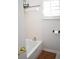 Clean bathroom with tub, shower, and updated vanity at 3663 Lomond Ct, Apopka, FL 32712