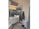 Bathroom boasts a large vanity, shower, and bathtub at 3663 Lomond Ct, Apopka, FL 32712