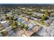 Aerial view of property and surrounding neighborhood at 4304 Mizell St, Orlando, FL 32812