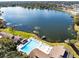 Resort-style community pool and lakefront access at 513 Goodridge Ln, Fern Park, FL 32730