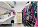 Large walk-in closet with shelving and hanging space at 513 Goodridge Ln, Fern Park, FL 32730