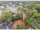 Aerial view of vacant lot in residential area at 5216 Bonnie Brae Cir, Orlando, FL 32808