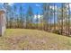 Spacious backyard featuring lush green grass and mature trees in the background at 7542 Sw 128 Terrace Rd, Dunnellon, FL 34432