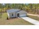 Charming single-story home featuring a two-car garage and a well-maintained front yard at 7542 Sw 128 Terrace Rd, Dunnellon, FL 34432