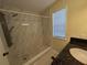 Updated bathroom with a large walk-in shower at 800 Lake Marion Dr, Altamonte Springs, FL 32701