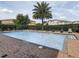 Community pool with lounge chairs and palm trees at 8749 Via Tavoleria Way, Windermere, FL 34786