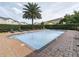 Community pool with lounge chairs and palm trees at 8749 Via Tavoleria Way, Windermere, FL 34786