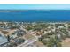 Aerial view of a single-Gathering home with lake access at 110 Oak St, Clermont, FL 34711