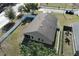 Single-Gathering home with fenced backyard, visible from above at 110 Oak St, Clermont, FL 34711