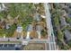 Aerial view of property showing location and lot size at 110 Oak St, Clermont, FL 34711