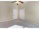 Spacious bedroom featuring double door closet at 140 Gladesdown Ct, Deland, FL 32724