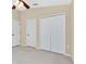 Bedroom with double door closet and carpeted floor at 140 Gladesdown Ct, Deland, FL 32724