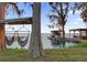 Dockside hammocks offer a relaxing waterfront retreat and scenic lake views at 2250 W County Road 44, Eustis, FL 32726