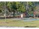 Outdoor fitness area with various exercise equipment at 2501 Center Ave, Orlando, FL 32806