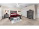 Bedroom with king bed and dresser at 308 Willowbay Ridge St, Sanford, FL 32771