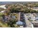 Aerial view of community showing buildings, pool, and parking at 313 Dirksen Dr # B16, Debary, FL 32713