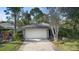 Cute and cozy one-story home with a single car garage and well-manicured landscaping at 360 Gleneagles Dr, New Smyrna Beach, FL 32168